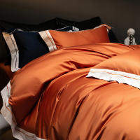 Juego de ropa de cama de lujo de algodón puro, antibacteriano, Color sólido, 5A, con algodón egipcio para cama de 1,2 m, novedad de 2025 - details 4