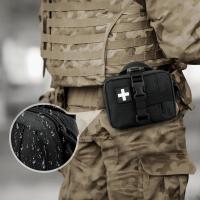 Bolsa táctica EMT, kit de primeros auxilios en forma de lágrima IFAK mejorado, cinturón pequeño táctico, bolsa de primeros auxilios, bolsa médica Molle - details 3