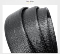 Cinturón de cuero con hebilla automática para hombre, escorpión 3D, Punk, de diseñador, Animal, talla grande, 130, 140, 150, 160, 170cm, 2023 - details 9