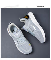 Zapatos zapatos de los hombres nuevo versátil vuelo tejido malla transpirable tendencia al aire libre plataforma de moda zapatos cómodos para correr zapatos deportivos - details 3