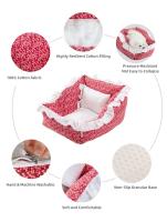 Truelove-cama antideslizante para mascotas, cómoda y duradera, almohadilla lavable y transpirable, diseño floral, TLR2101, gran oferta - details 5