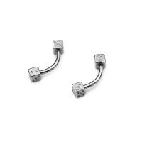 Anillo de acero quirúrgico para mujer, piercing para el cartílago, barra para el labio, tragus helix, joyería para el cuerpo, 16g, 1 unidad - details 19