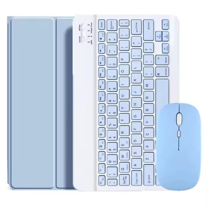 Funda de silicona para Lenovo Tab M10 Plus 3rd Gen Cubierta con teclado y ratón - 1