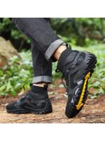 Zapatos de senderismo para hombre, zapatos de senderismo impermeables bajos para exteriores, zapatillas de senderismo y rastreo ligeras y transpirables - details 5