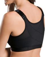 Ropa interior con cinturón corrector en forma de joroba para mujer con botón frontal, diseño fino, pecho grande, sujetador pequeño, sin anillo de acero, deportes, T - details 1