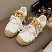 Zapatos informales De malla para mujer, zapatillas Retro transpirables De suela gruesa, De entrenamiento, para verano - details 35