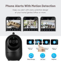 Cámara de vigilancia wifi interior, 1080P, 5G, Detección y seguimiento de movimiento, Control Remoto - details 19