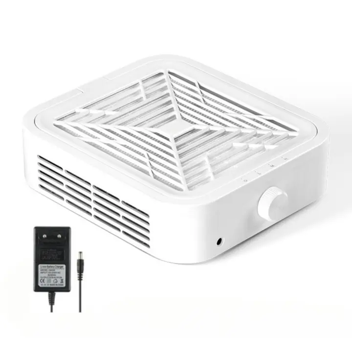 Extractor de Polvo de Uñas Profesional, con 2 Filtros, Potente, 120W - 1