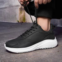 Zapatillas de deporte con amortiguación de cuero zapatos para correr casuales ligeros para hombres zapatos para hombres de otoño e invierno - details 19