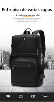 Mochila de gran capacidad para hombre, bolsa de ocio y negocios, con compartimento para zapatos y múltiples métodos de transporte - details 0