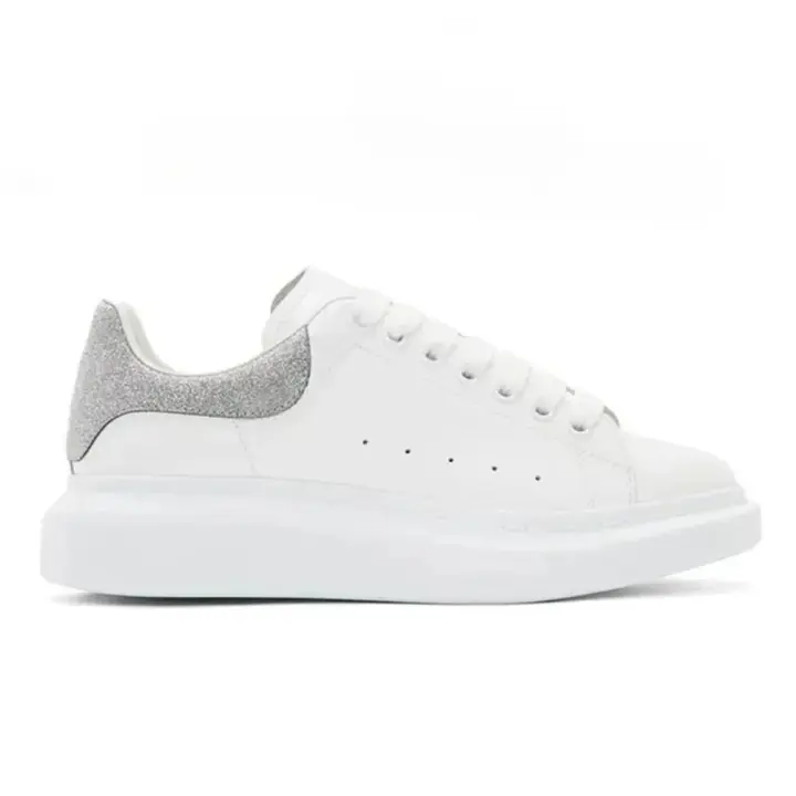 Mocasines con plataforma para hombre, suela blanca y negra - 1