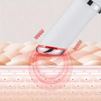 Pluma de masaje con calor, masajeador facial recargable, masajeador de ojos, masajeador de labios, masajeador de ojos, masajeador de cara caliente y fría - details 2