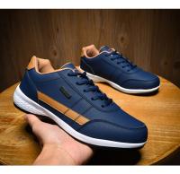 Zapatos casuales de cuero para hombre, zapatillas de deporte para exteriores, zapatos para caminar para todas las estaciones, suela suave, moda - details 16