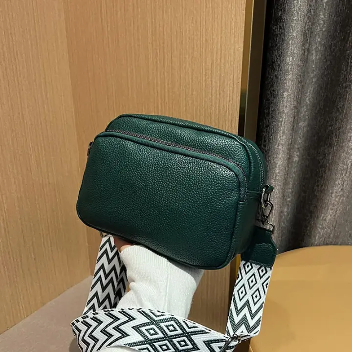 Bolso de hombro cruzado a la moda para mujer, gran capacidad, bolso clásico de alta gama, bolso de mujer totalmente equipado - 1