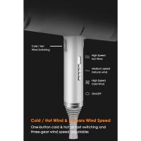 Secador de pelo profesional, secador de pelo iónico infrarrojo negativo, herramienta de estilismo de salón de viento frío y caliente, soplador de pelo, secador de pelo eléctrico - details 11