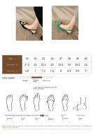 Sandalias de 3cm para mujer, tacones de aguja, tacones pequeños de 3cm - details 2