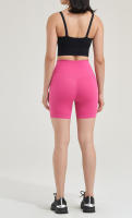 Pantalones cortos deportivos de cintura alta para mujer, pantalones de entrenamiento de yoga - details 10