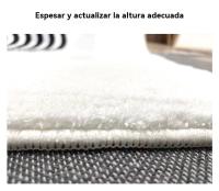Alfombra de salón, algodón y lino, imitación de cachemira gruesa para habitación, dormitorio,cocina - details 3