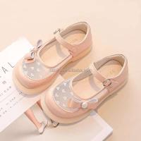 Nuevo 2025 zapatos infantiles de alta calidad para niños de 1 a 5 años, modernos, bonitos, antideslizantes, zapatos deportivos de princesa para bebé, rosa, - details 0