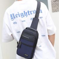 Bolso de pecho de tela Oxford para hombre, bolso cruzado multifuncional de estilo coreano, bolso de hombro deportivo ajustable de gran capacidad - details 15