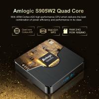 Android 11 Smart TV Box X98 Plus 4GB RAM 64GB 32GB Amlogic S905W2 Wifi Doble BT 4K 60fps LAN 100M - details 2