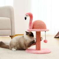 Árbol Rascador de Gato PAWZ Road 32x32x48CM Postes rascadores de flamenco creativos árbol de gato elegante pequeño tipo de animal para China - details 3