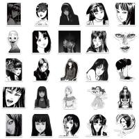 Pegatinas de Anime Japonés Horror Tomie 50PCS para Niños Diario de Viaje Estación de Motor Refrigerador Pared nbyinto Marca Desnormales Productos - details 3