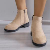 Botines informales de tacón bajo para mujer, botas cortas martin para exteriores, moda de otoño - details 1