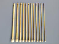 Agujas de Punto Afgano de Bambú 12 Tamaño 25CM 3.0MM-10.0MM Kit de Agujas de Punto para Costura Accesorios de Escritorio y Artesanía Hecho en China - details 6