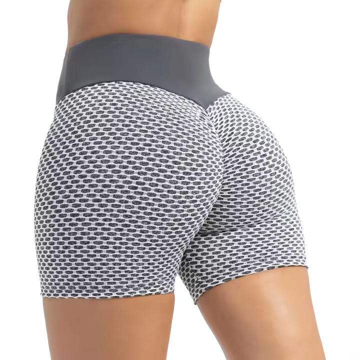 Shorts Deportivos de Cintura Alta para Mujeres Secado Rápido para Ciclismo y Gimnasio Marca Ouwu - 1