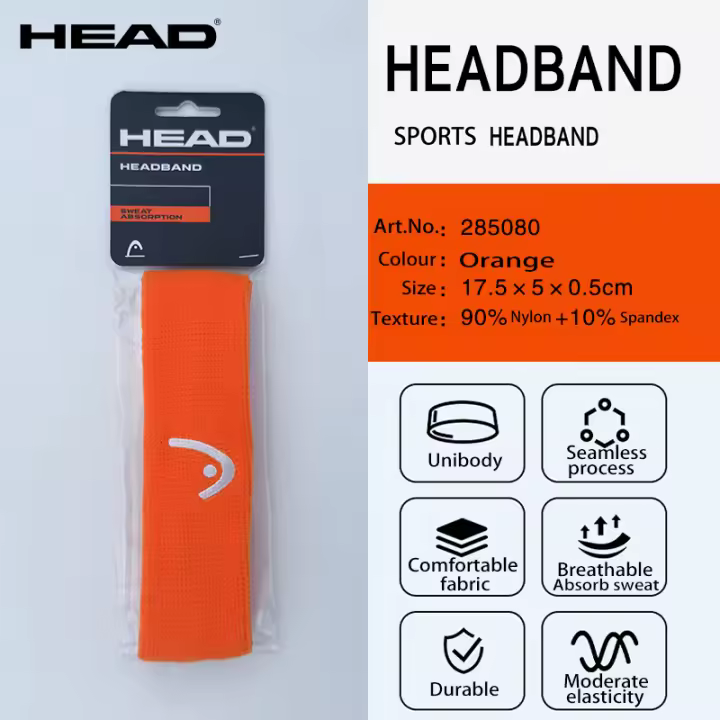 Diadema deportiva para hombre y mujer: tenis, baloncesto, bádminton, yoga, absorción del sudor, correr, fitness, diadema - 1