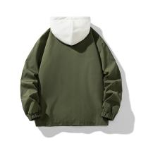 Chaqueta falsa de dos piezas para hombre, ropa de trabajo informal holgada que combina con todo, Tops de primavera y otoño, novedad de 2024 - details 5