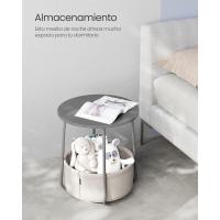 Mesa Lateral Redonda Moderna Espaciosa para Sala de Estar, Dormitorio, Mesita de Noche - details 21