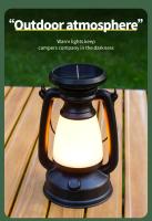 Linterna de Camping Portátil con Carga USB y Solar Luz de Camping al Aire Libre con 3 Modos de Iluminación Luz de Carpa Colgante con Deslumbramiento - details 14
