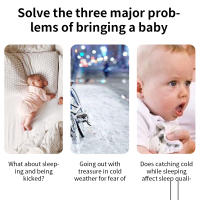 Saco de dormir para cochecito de bebé, cojín a prueba de viento para recién nacido, carrito de invierno, bolsas de coche para bebés - details 3