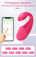 Vibrador en Forma de U para Mujeres Estimulador de Clítoris y Punto G Masajeador Sensual para Adultos Salud y Diversión - details 6