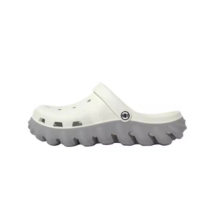 Vendaje agujero zapatos de los hombres de verano al aire libre desgaste bolsa de suela suave cabeza antideslizante transpirable zapatos de playa de los hombres vadear EVA zapatillas frescas - 1