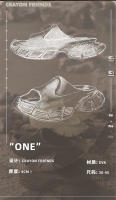 Zapatillas de papá de suela gruesa nueva ropa exterior de verano marca de moda zapatillas frescas resistentes al desgaste deportes al aire libre de una palabra de arrastre - details 1