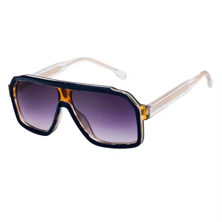 Gafas de sol Fashion Box para hombre, gafas de sol con pasador de ácido propiónico, gafas de sol para hombre - 1