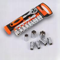 Juego de llaves de tubo de alta resistencia con barra de extensión, 12 piezas, 1/2" - details 1