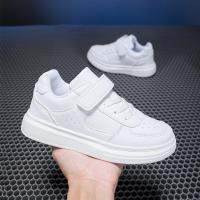 Zapatillas De Deporte Transpirables Para Niños Y Niñas, Calzado Deportivo Informal Para Correr, Suela Blanda Antideslizante De Cuero, Tenis Blancos Para Exteriores - details 3