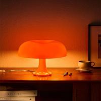 Lámpara de mesa de hongo, lámpara de mesa de atmósfera de decoración nórdica simple, luz de noche de dormitorio de estudio - details 1