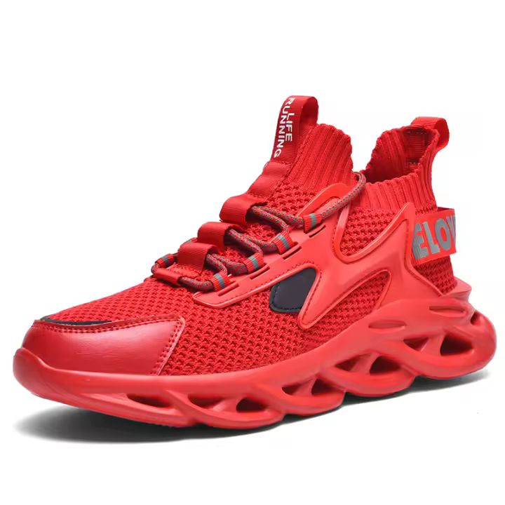 Zapatos para correr de marca, zapatillas transpirables para hombre, zapatos deportivos para exteriores para hombre, zapatillas ligeras, calzado atlético cómodo para hombre - 1