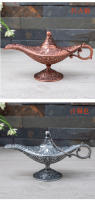 Lámpara de Wishings Mágica Aladdin Decoración Creativa Nórdica para el Hogar Artesanías de Metal - details 4