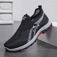 Zapatos de malla de verano para hombre Ligeros, informales, a la moda, transpirables, senderismo 2024, moda 2025 - details 1