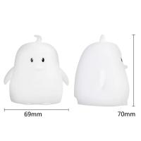 Lámpara LED Mini de Dibujos Animados Luz Nocturna RGB Portátil Silicona - details 18