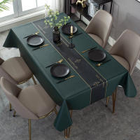 Mantel de mesa impermeable con estampado de serie oscura moderna, decoración de boda, cubierta para mesas de centro rectangulares, manta de Picnic - details 0