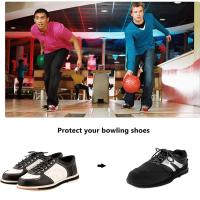 Cubiertas de zapatos de bolos para hombres y mujeres, deslizadores de zapatos para zapatos de bolos, protectores de zapatos secos, accesorios para zapatos, 2 piezas - details 2