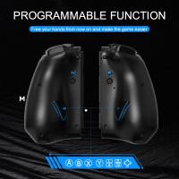 Lámpara de meteororo con mango de juego inalámbrico, 8 colores para Switch / Lite / oled, con funciones programables y vibrantes - details 5