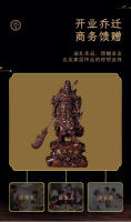 Artesanía de la estatua de Guan Gong, adorno hecho a mano de resina Wu Caishen, apertura para sala de estar, decoración creativa del hogar - details 2